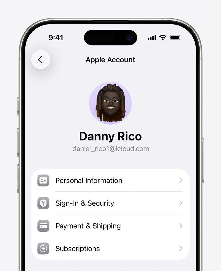 Tap Subscriptions under your Apple ID settings